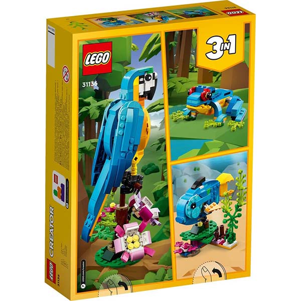 لگو سری کریتور مدل Exotic Parrot کد 31136