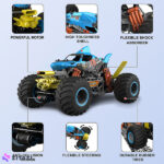 ماشین بازی کنترلی کریزون Crazon مدل Smoking Shark کد 333