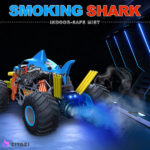ماشین بازی کنترلی کریزون Crazon مدل Smoking Shark کد 333
