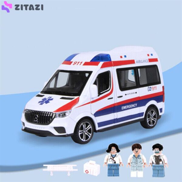 ماشین بازی مدل 911 Ambulance benz
