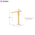 اسباب بازی کا دی دبلیو مدل Tower Slewing Crane 1/50