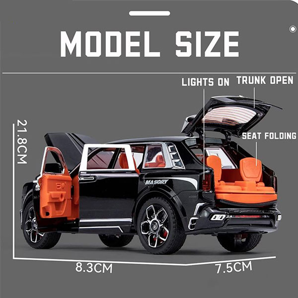 ماشین بازی مدل Rolls-Royce Cullinan Mansory 1:24