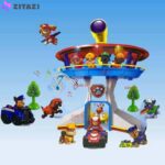 کیت ماشین بازی مدل برج مراقبت سگ های نگهبان طرح Paw Patrol