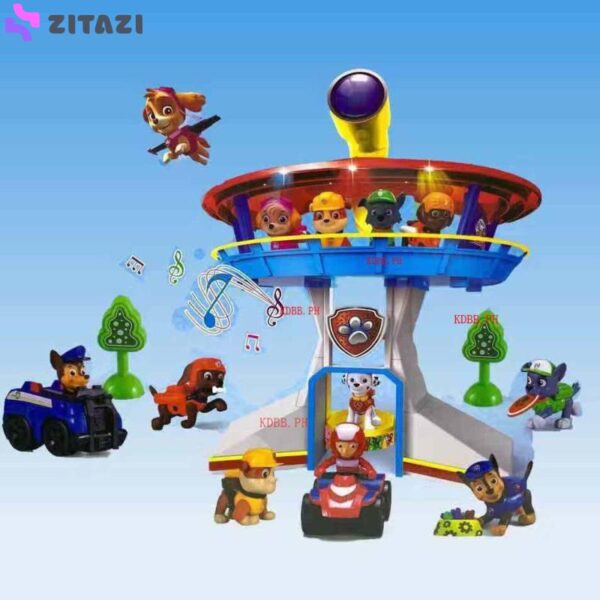 کیت ماشین بازی مدل برج مراقبت سگ های نگهبان طرح Paw Patrol