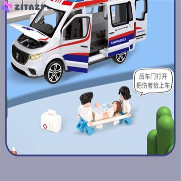 ماشین بازی مدل 911 Ambulance benz