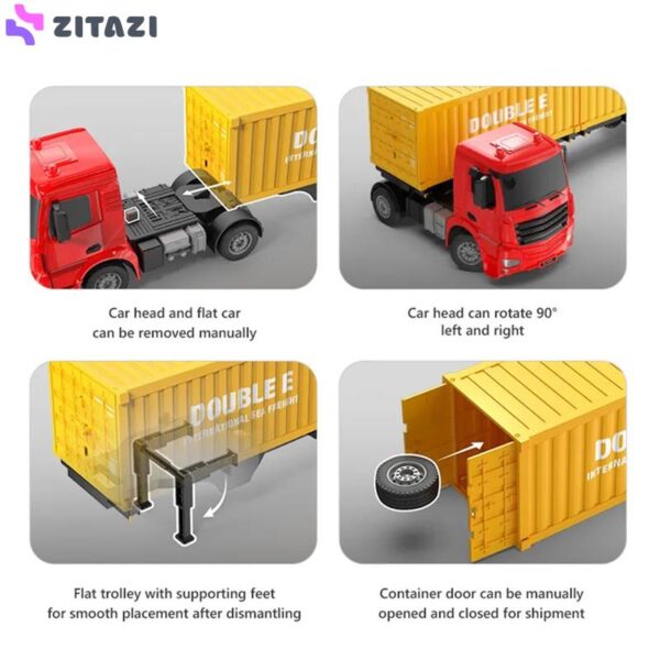 ماشین بازی کنترلی دبل ای مدل Container Truck E664-003
