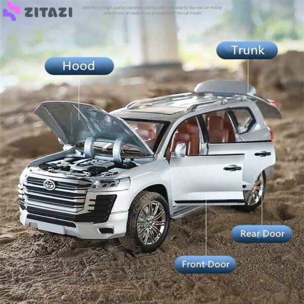 ماکت ماشین مدل land cruiser vx