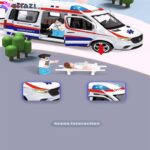 ماشین بازی مدل 911 Ambulance benz