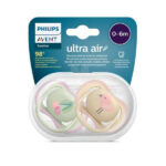 ست پستانک 2 عددی اونت مدل ultra air کد SCF085/13