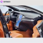 ماشین بازی مدل فلزی عقبکش تسلا bev