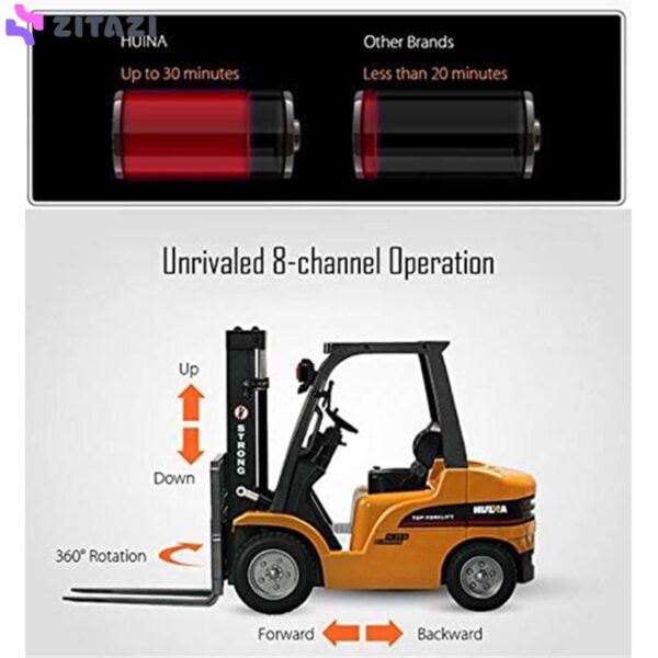 ماشین بازی کنترلی هوینا مدل لیفتراک کد 1577