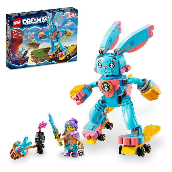 لگو سری دریمز مدل Izzie and Bunchu the Bunny کد 71453