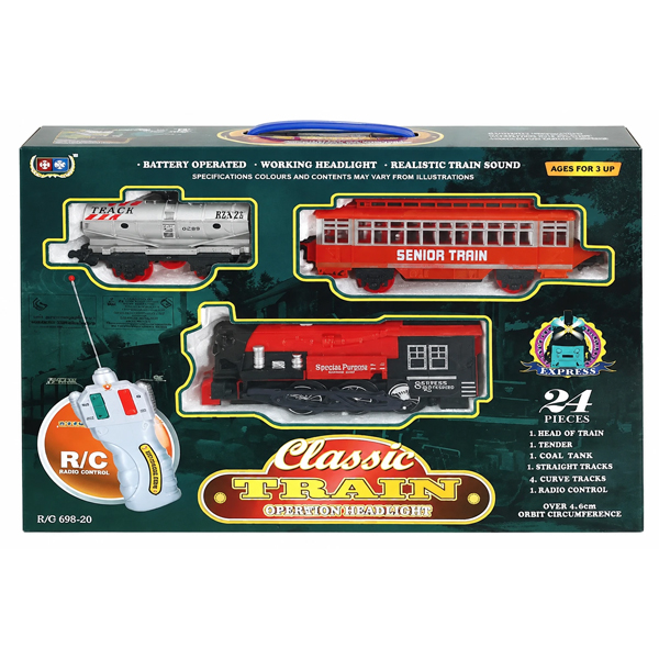قطار کنترلی مدل classic train کد 24