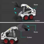 ماشین بازی کنترلی دبل ای مدل RC Steer Loader کد E594