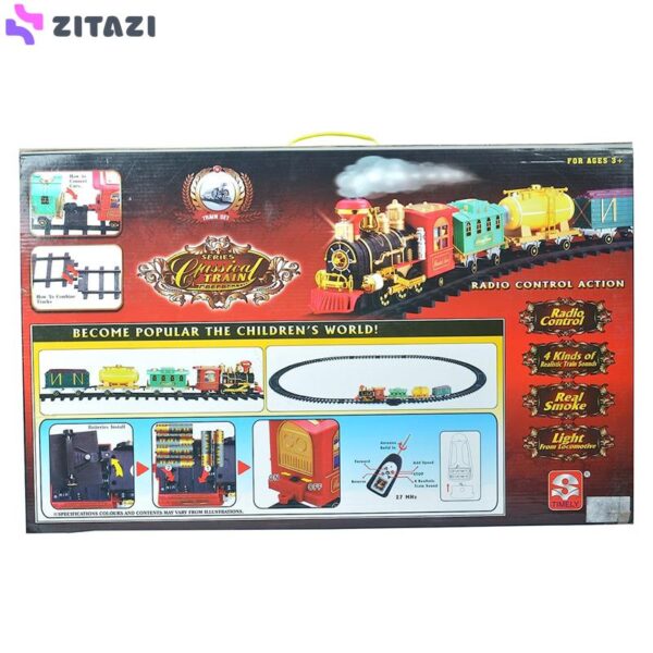 قطار بازی کنترلی مدل CLASSIC TRAIN کد N2420