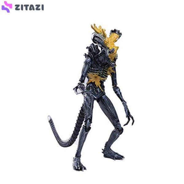 اکشن فیگور نکا مدل آلین طرح Xenomorph warrior face battle damage