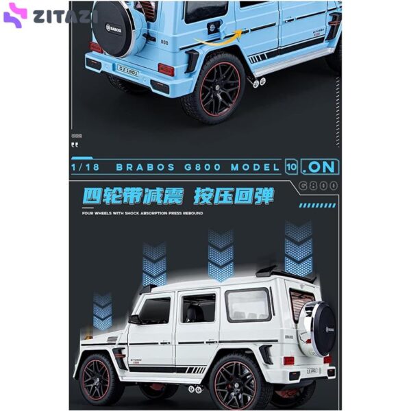 ماکت ماشین مدل مرسدس بنز جی کلاس Mercedes-Benz G-class brabos 800