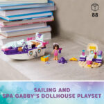 لگو سری گبیز دال هاوس مدل Gabby & Mercat Boat and Spa کد 10786
