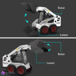 ماشین بازی کنترلی دبل ای مدل RC Steer Loader کد E594