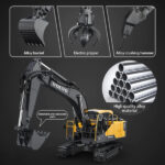 ماشین بازی کنترلی دبل ای مدل Remote Control Excavator کد E598-003