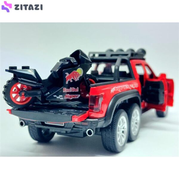 ماشین بازی چه ژی مدل فورد طرح RAPTOR به همراه موتور مجموعه 2 عددی