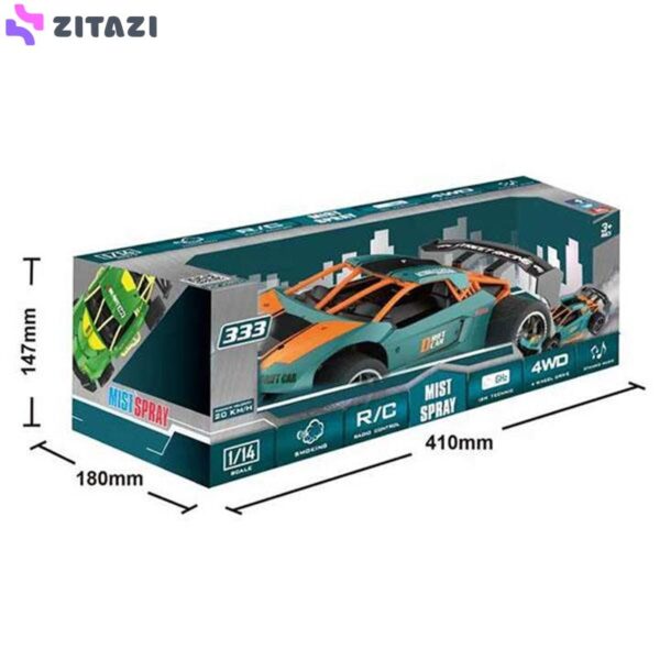 ماشین بازی کنترلی کریزون مدل دودزا کد 333-SC2114