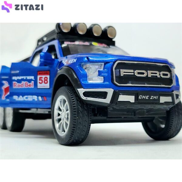 ماشین بازی چه ژی مدل فورد طرح RAPTOR به همراه موتور مجموعه 2 عددی