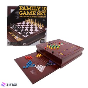 بازی گروهی اسپین مستر مدل Family 10 Game Set