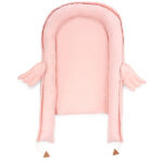 تخت قابل حمل نوزاد ولگرو مدل Wellgro Angel Wings Pink