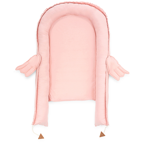 تخت قابل حمل نوزاد ولگرو مدل Wellgro Angel Wings Pink