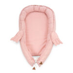 تخت قابل حمل نوزاد ولگرو مدل Wellgro Angel Wings Pink
