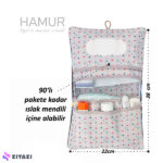 ساک لوازم بهداشتی کودک Hamur طرح فضایی