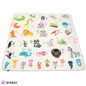 فرش اتاق کودک Hamur طرح حیوانات و اعداد