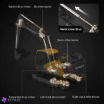 ماشین بازی کنترلی دبل ای مدل بیل مکانیکی کد E598-003