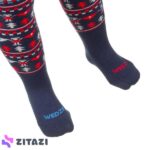 جوراب اسکی بچه گانه ودز مدل Wedze Ski Socks