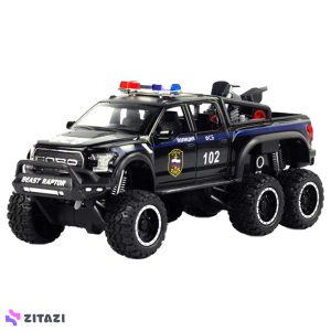 ماشین بازی چه ژی مدل Police Ford Raptor