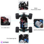 ماشین بازی کنترلی دبلیو ال تویز مدل RC Bigfoot Truck