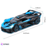 ماکت ماشین مدل Bugatti Bolide دودزا