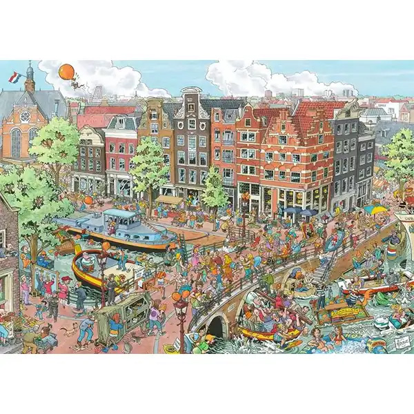 پازل 1000 تکه رونزبرگر مدل amsterdam