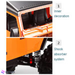 ماشین بازی کنترلی دابل ای مدل Land Rover Defender D110 کد E327-003