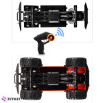 ماشین بازی کنترلی دابل ای مدل Land Rover Defender D110 کد E327-003
