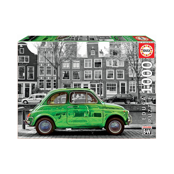 پازل 1000 تکه ادوکا مدل Car In Amsterdam