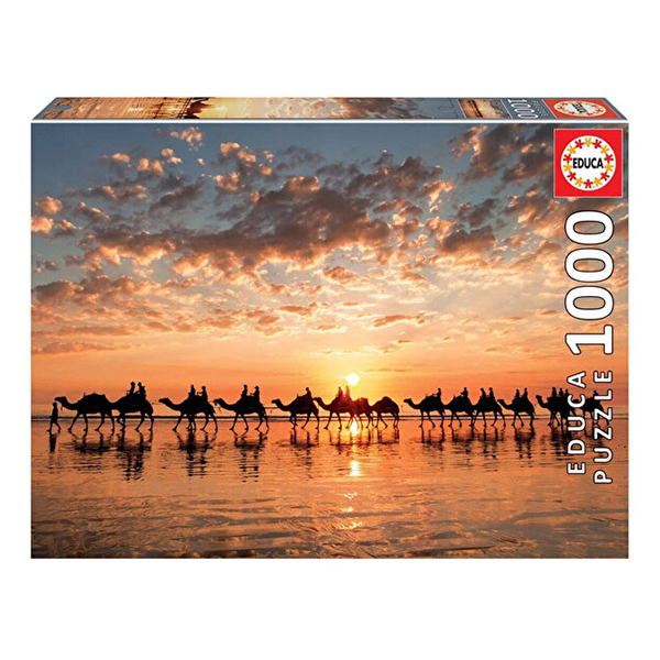 پازل 1000 تکه ادوکا مدل Sunset In Cab
