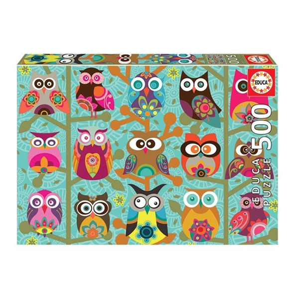 پازل 500 تکه ادوکا مدل The Owls