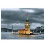 پازل 1000 تکه آناتولین طرح Maiden’s Tower Nostalgia کد 3167