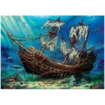 پازل 1500 تکه آناتولین طرح Sunken Ship کد 4558