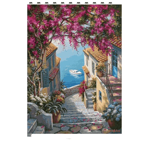 پازل 1000 تکه آناتولین طرح Coastal Stairs کد 1088