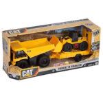 ماشین بازی کاترپیلار مدل Dump Truck Excavator - Image 3