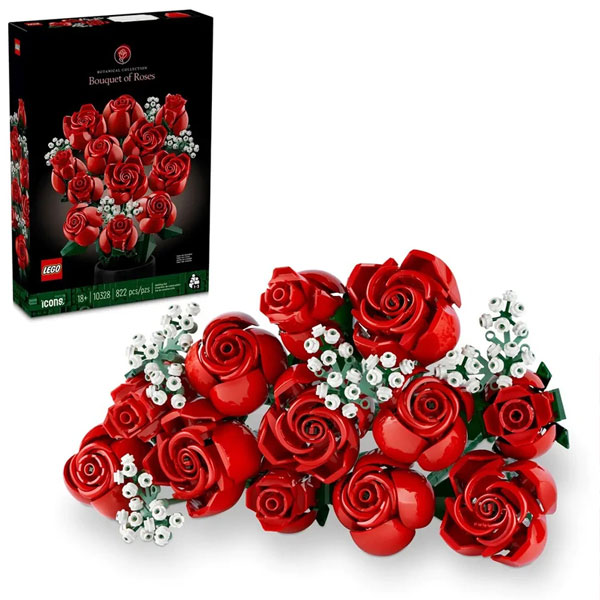 لگو سری آیکون مدل Bouquet of Roses کد 10328