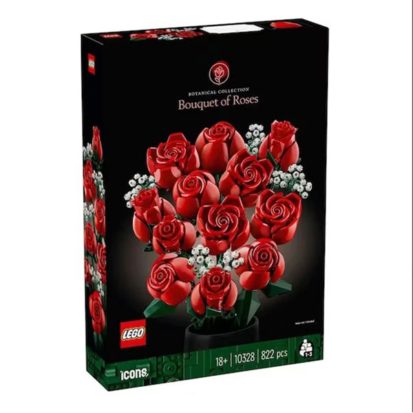 لگو سری آیکون مدل Bouquet of Roses کد 10328